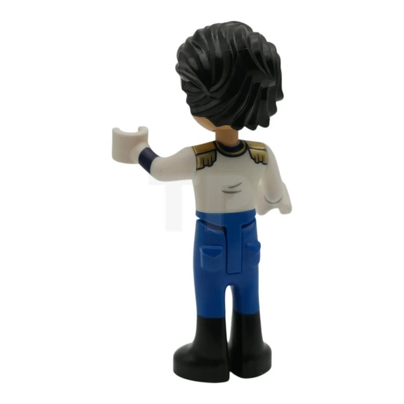 LEGO&reg; dp256 Prince Eric - Medium Tan, Uniform with Gold Epaulettes, Blue Trousers