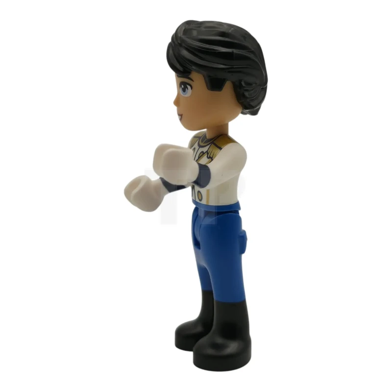 LEGO&reg; dp256 Prince Eric - Medium Tan, Uniform with Gold Epaulettes, Blue Trousers