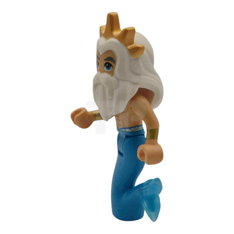 LEGO&reg; dp254 Re Tritone - Mini bambola, marrone chiaro medio