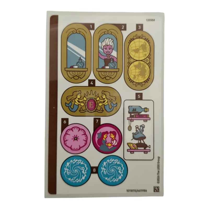 LEGO&reg; 6611986 - Sticker Sheet for Set 43299 - (10118115/6611986)