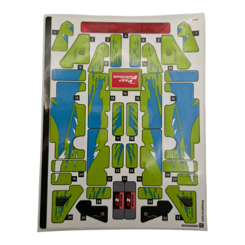 LEGO&reg;  - Sticker Sheet for Set 42229 - (10115270/6580517)