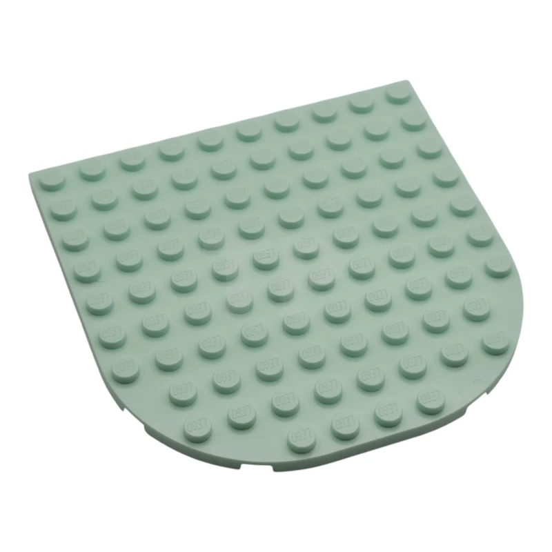 LEGO&reg;  - 80031 - Plaat, rond 10 x 10 Afgerond uiteinde