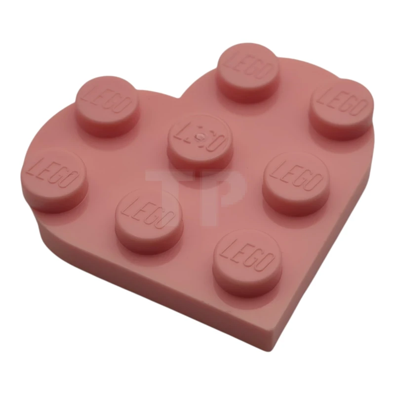 LEGO&reg;  - 39613 - Plate 3 x 3 - Heart