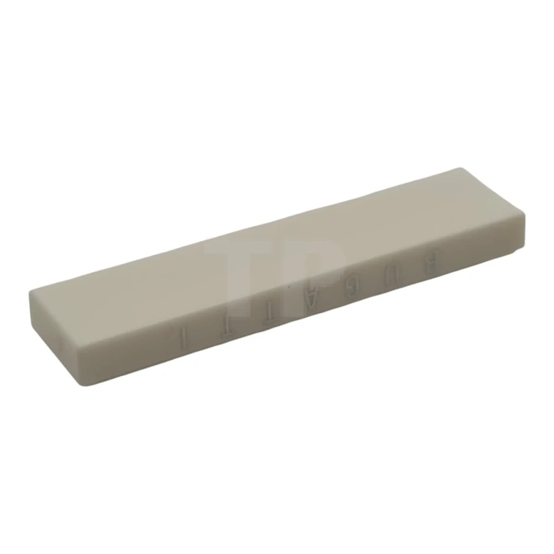 LEGO&reg; 6554275 - 2431pb0910 - Tile 1 x 4 with Silver 'BUGATTI' Pattern