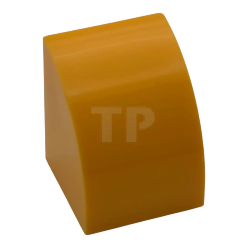 LEGO&reg; 6618348 - 7126 - Dakpan, gebogen 1 x 1