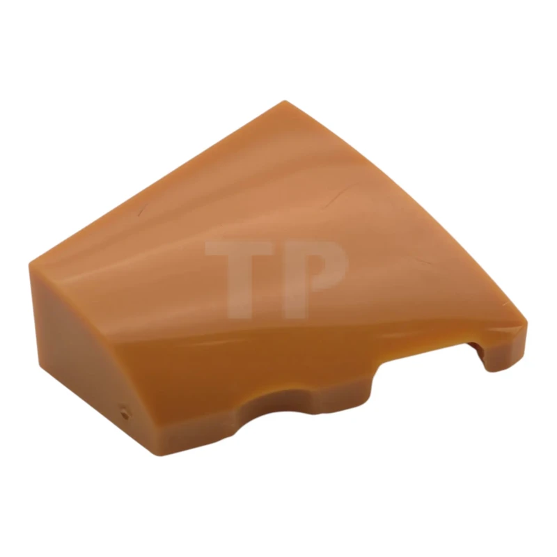 LEGO&reg; 6590765 - 5093 - Dakpan 2 x 2 x 2/3 Gebogen wig - Rechts