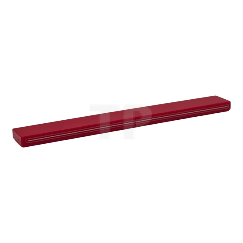 LEGO&reg; 6614271 - 4162pb342 - Tile 1 x 8 with White Stripe in Coral Oval Pattern