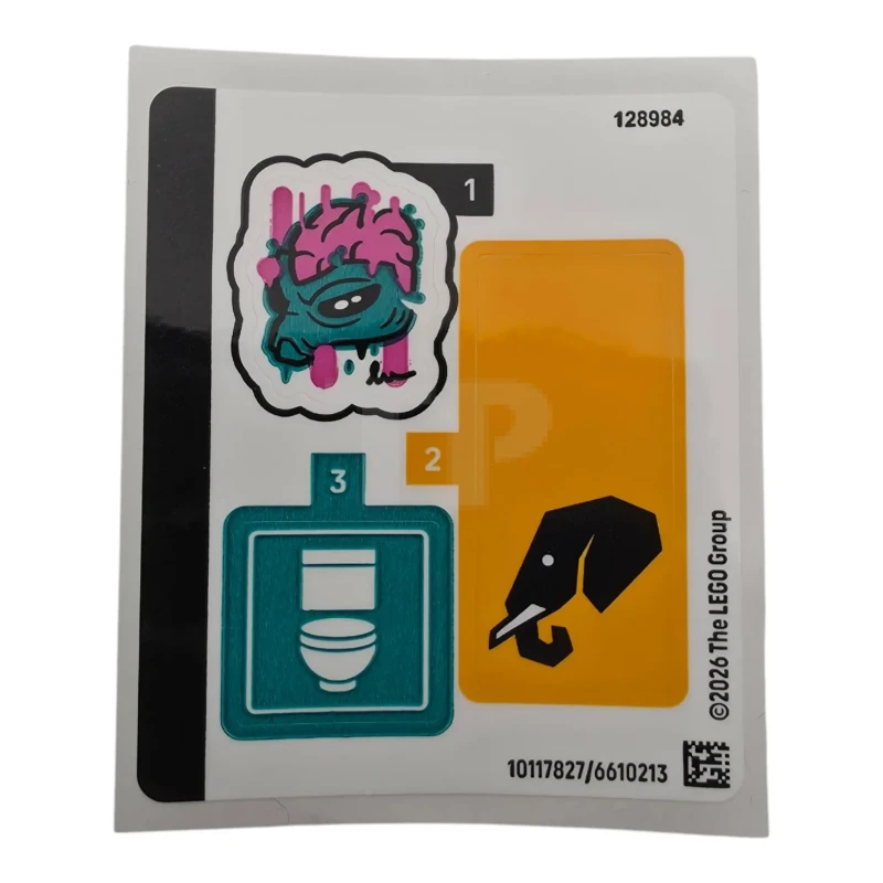 LEGO&reg; 6610213 - Sticker Sheet for Set 60480 - (10117827/6610213)