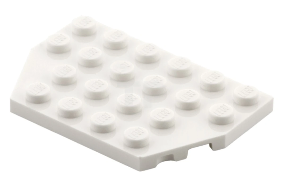 LEGO&reg; 4508408 - 32059 - Piastra 4 x 6 Cuneo - Taglio degli angoli