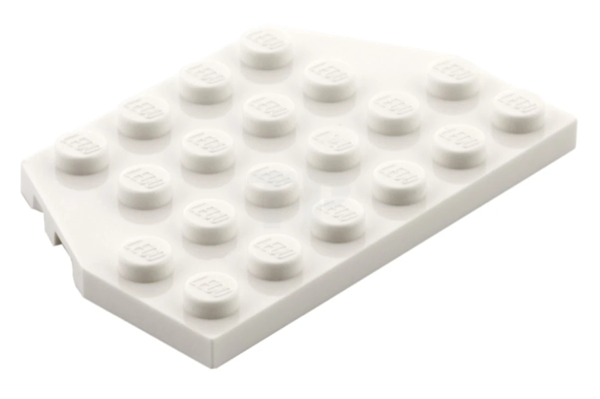 LEGO&reg; 4508408 - 32059 - Piastra 4 x 6 Cuneo - Taglio degli angoli