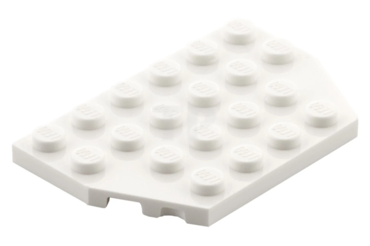 LEGO&reg; 4508408 - 32059 - Piastra 4 x 6 Cuneo - Taglio degli angoli