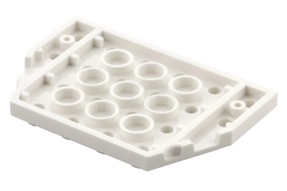 LEGO&reg; 4508408 - 32059 - Piastra 4 x 6 Cuneo - Taglio degli angoli