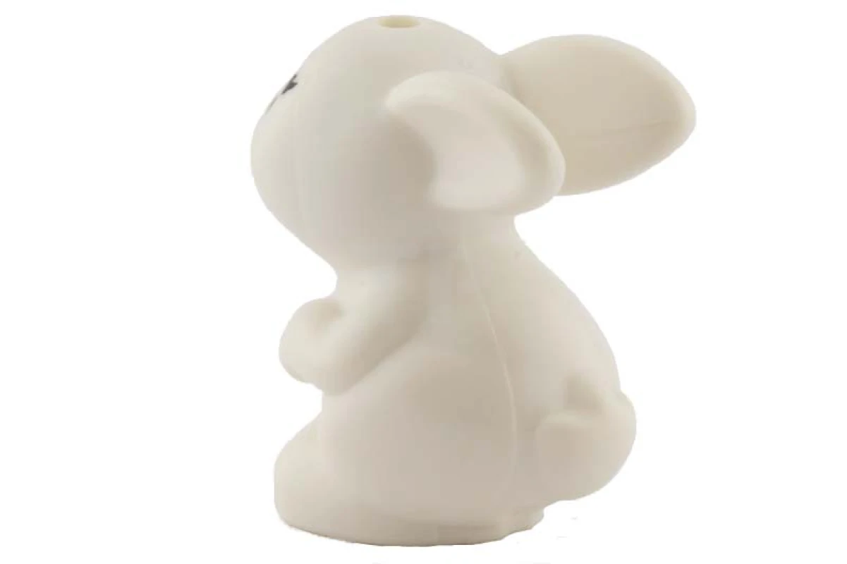 LEGO&reg; 6017059 - 98387pb01 - Coniglietto seduto con occhi blu e naso e bocca rosa