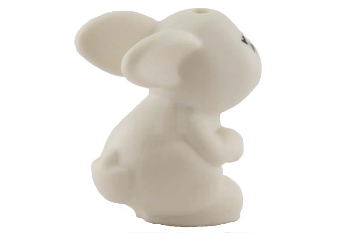 LEGO&reg; 6017059 - 98387pb01 - Coniglietto seduto con occhi blu e naso e bocca rosa