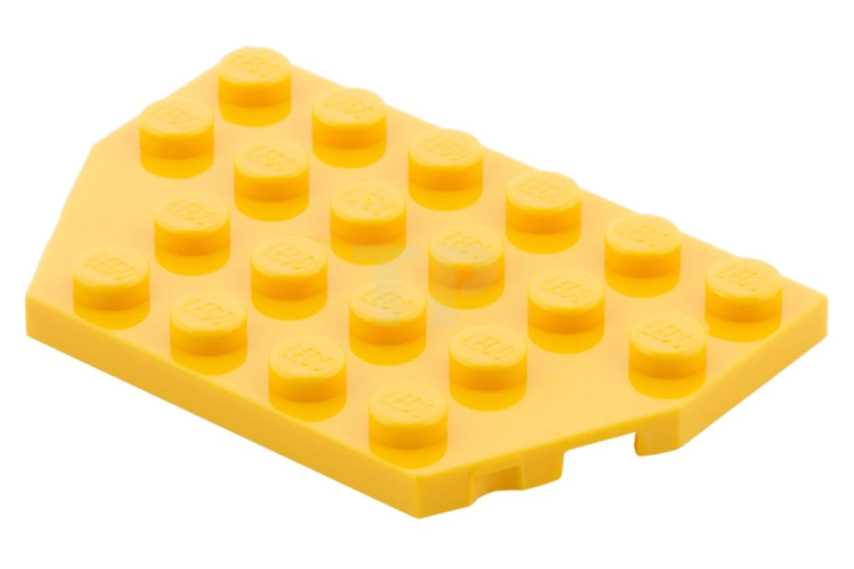 LEGO&reg; 6308004 - 32059 - Plate 4 x 6 Wedge - Cut Corners