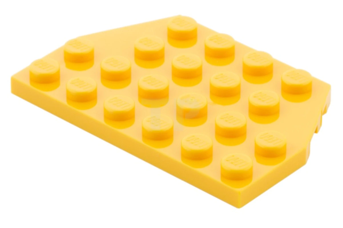 LEGO&reg; 6308004 - 32059 - Plate 4 x 6 Wedge - Cut Corners