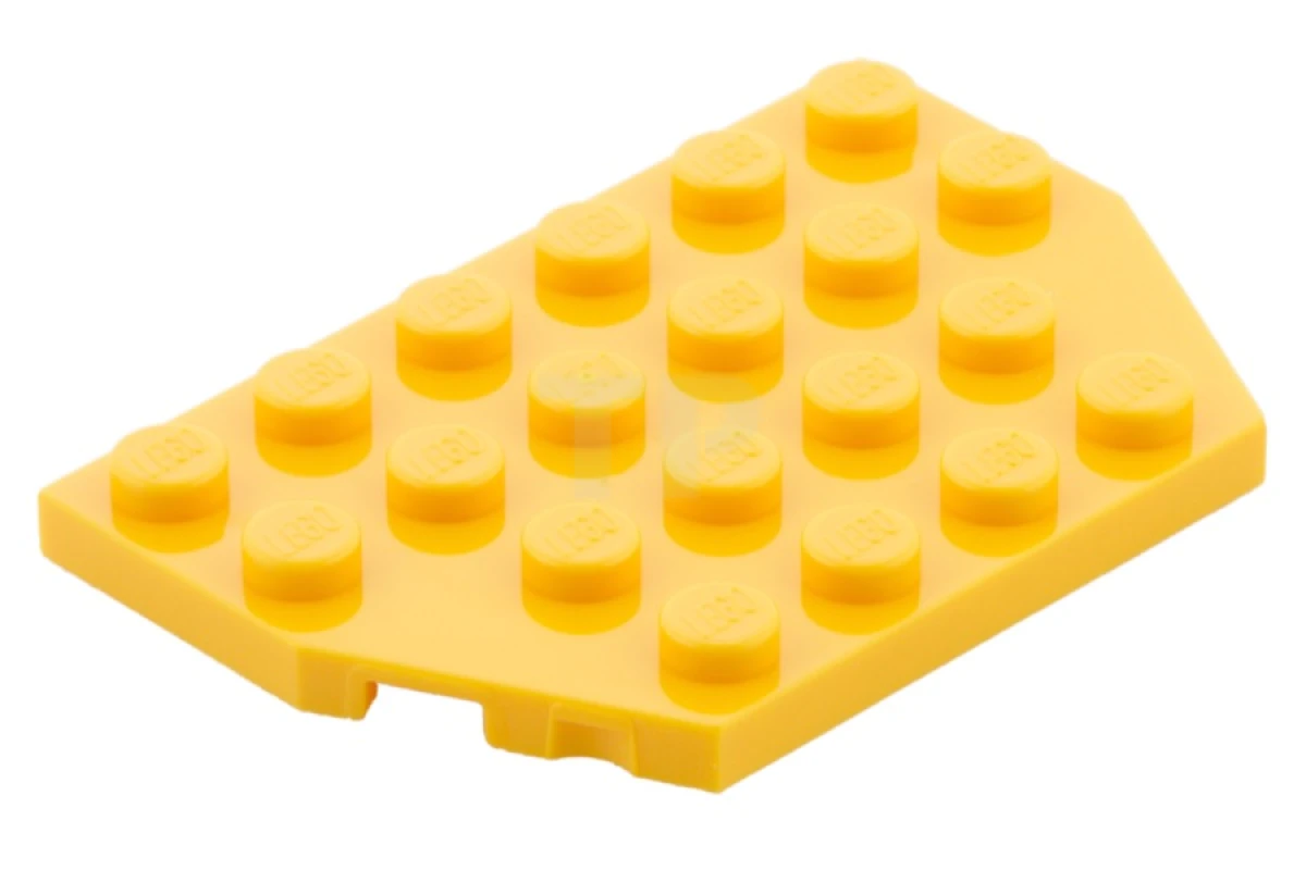 LEGO&reg; 6308004 - 32059 - Plate 4 x 6 Wedge - Cut Corners
