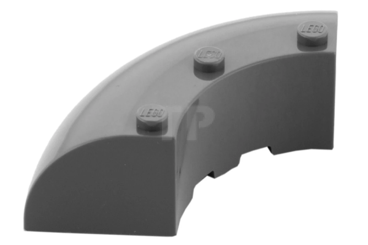 LEGO&reg; 4618311 - 87559 - Slope Spherical 6 x 6 Round Corner with Stubs