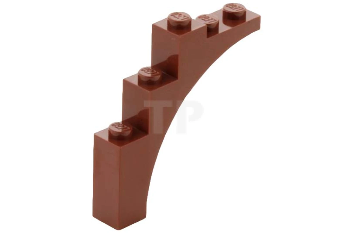 LEGO&reg; 6044725 - 2339 - Brick 1 x 5 x 4 Half Arch - Continuous Bow
