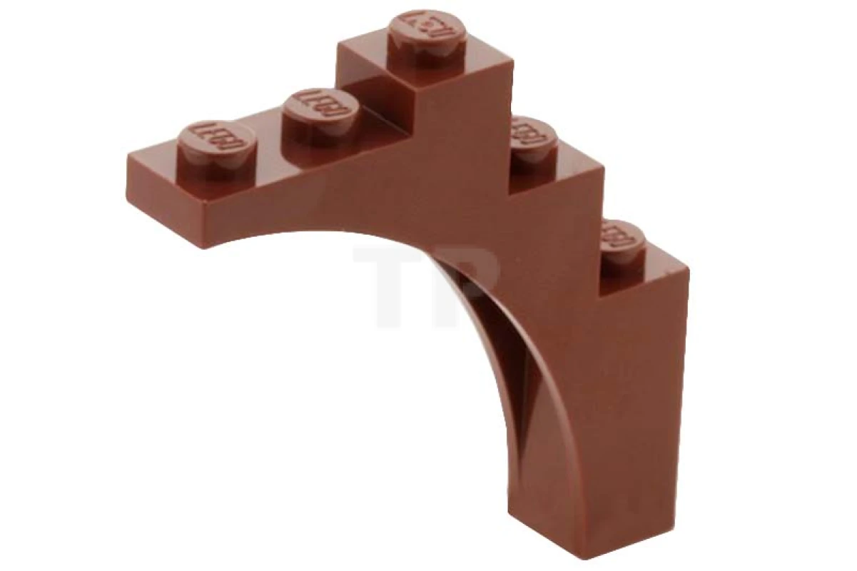 LEGO&reg; 6044725 - 2339 - Brick 1 x 5 x 4 Half Arch - Continuous Bow