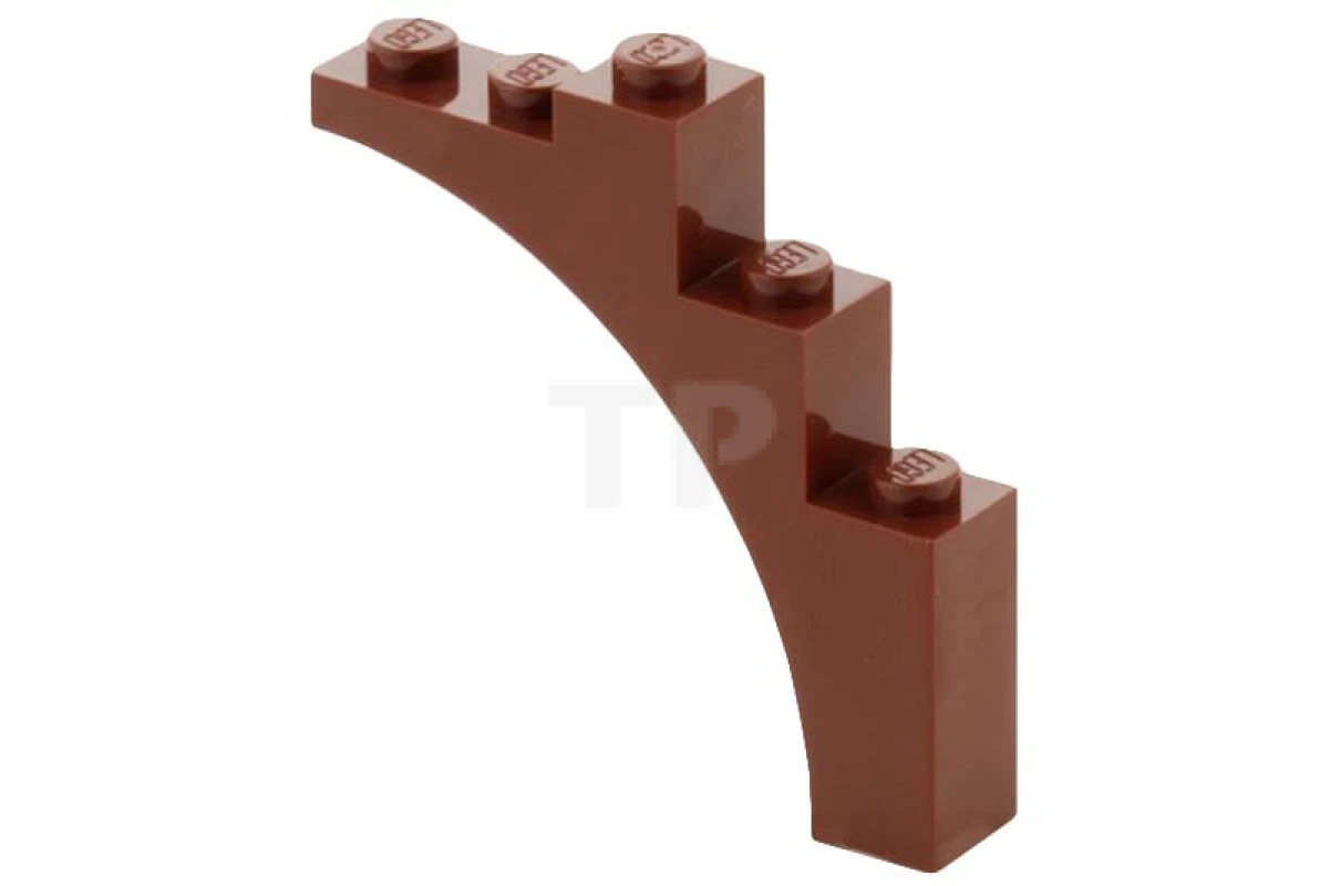 LEGO&reg; 6044725 - 2339 - Brick 1 x 5 x 4 Half Arch - Continuous Bow