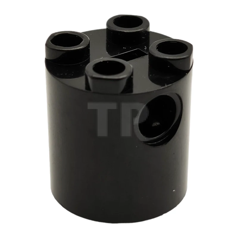 LEGO&reg; 30361b - 4164090 - Brick 2 x 2 x 2 Round with Bottom Axle Holder (x Orientation)