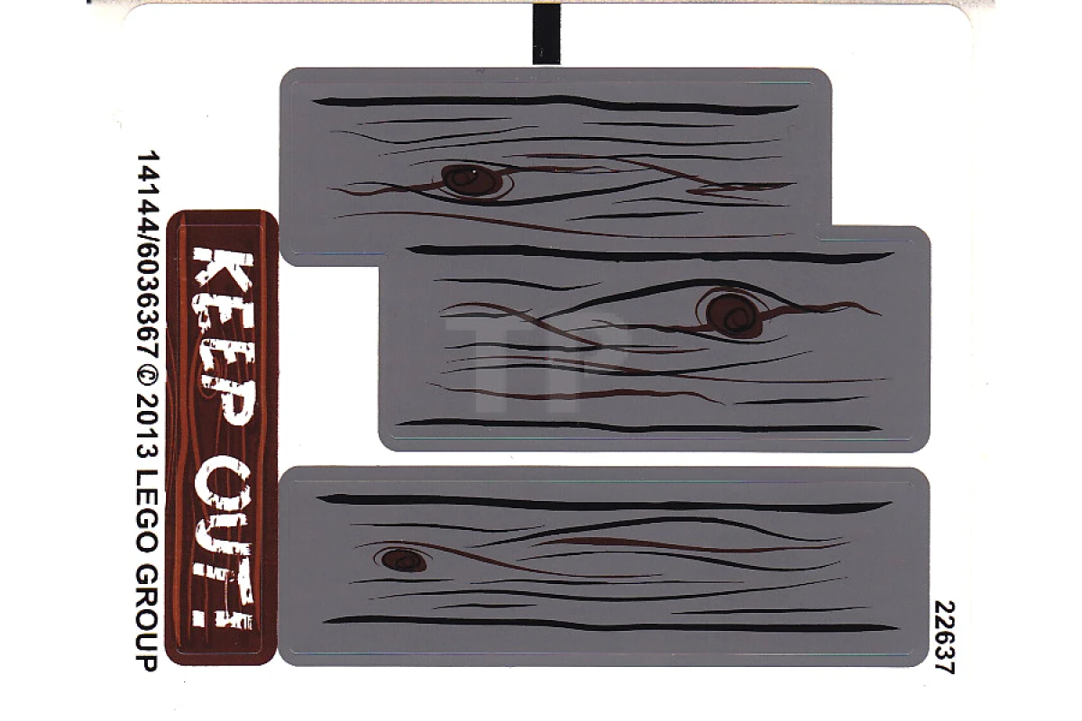 LEGO&reg; 6036367 - Sticker for Set 79110