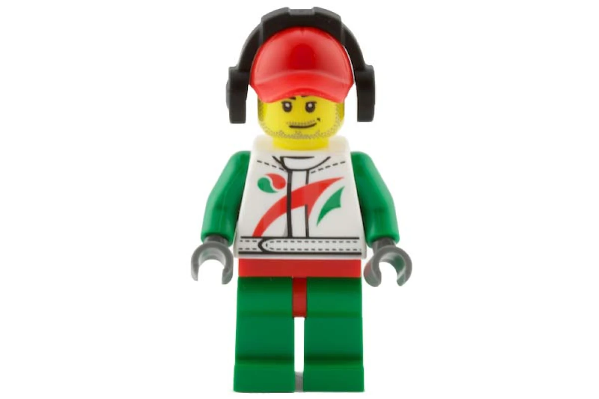 LEGO&reg; cty0391 Race Car Mechanic with Headphones