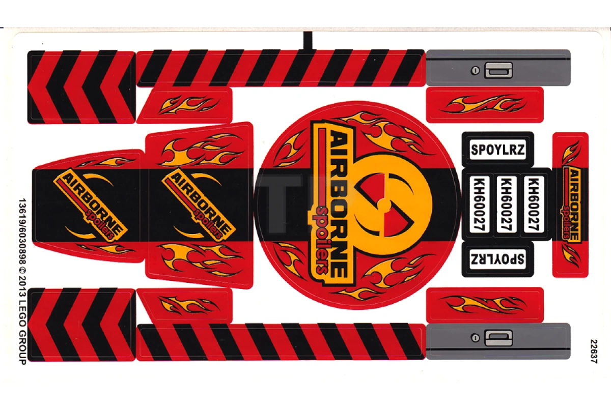 LEGO&reg; 6030898 - Sticker for Set 60027