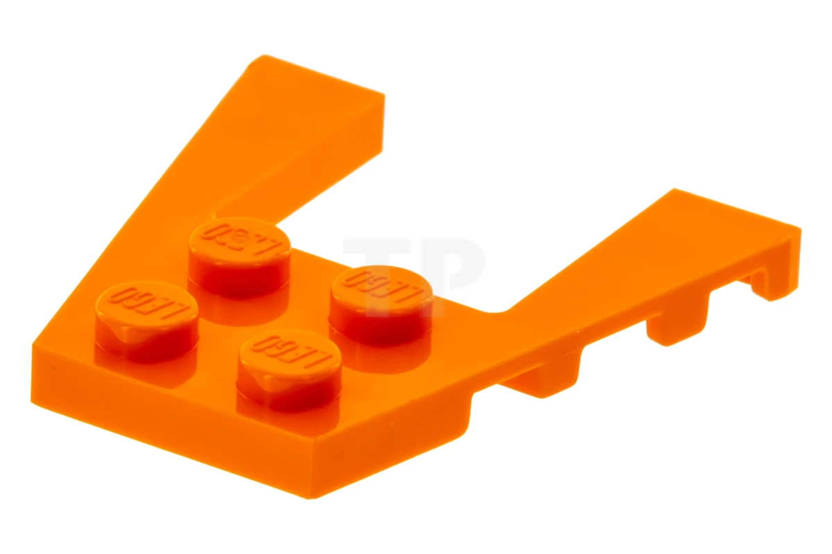 LEGO&reg; 6275412 - 43719 - Plate 4 x 4 Wedge with Cutout