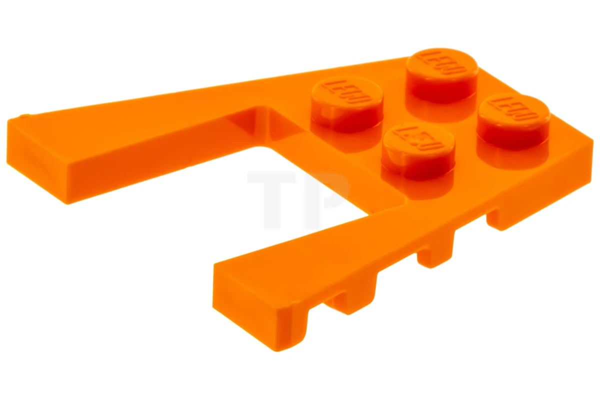 LEGO&reg; 6275412 - 43719 - Plate 4 x 4 Wedge with Cutout