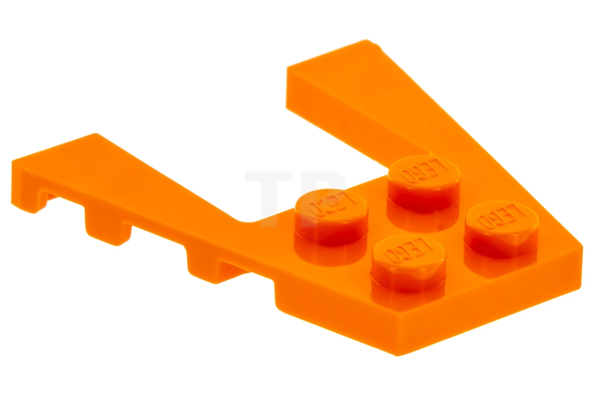 LEGO&reg; 6275412 - 43719 - Plate 4 x 4 Wedge with Cutout
