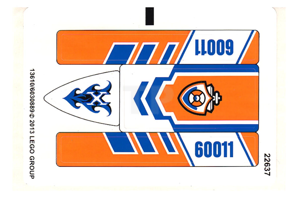 LEGO&reg; 6030889 - Sticker for Set 60011