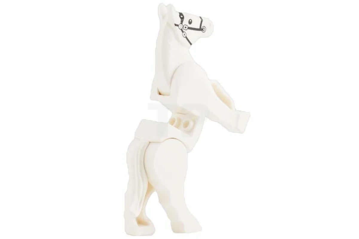 LEGO&reg;  - 10352c01pb01 - Horse, Moveable Legs with Bridle Pattern