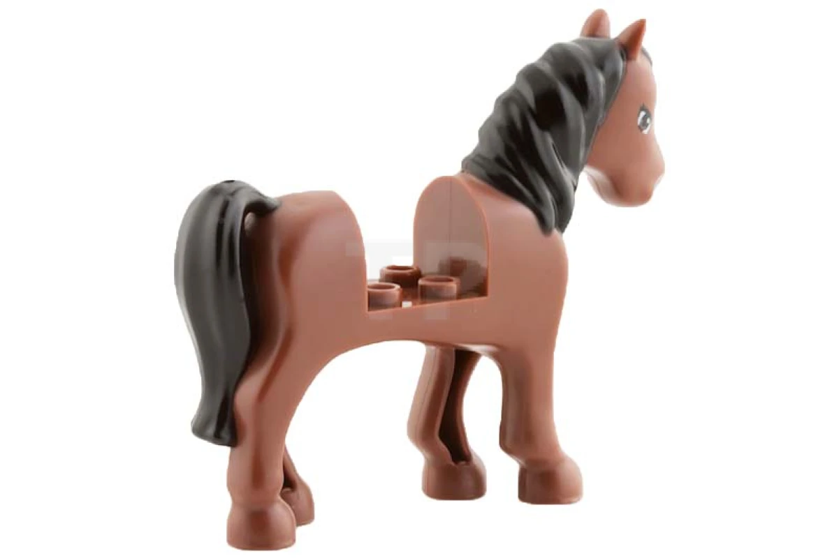 LEGO&reg; 6091695 - 93083c01pb03 - Horse with 2 x 2 Cutout