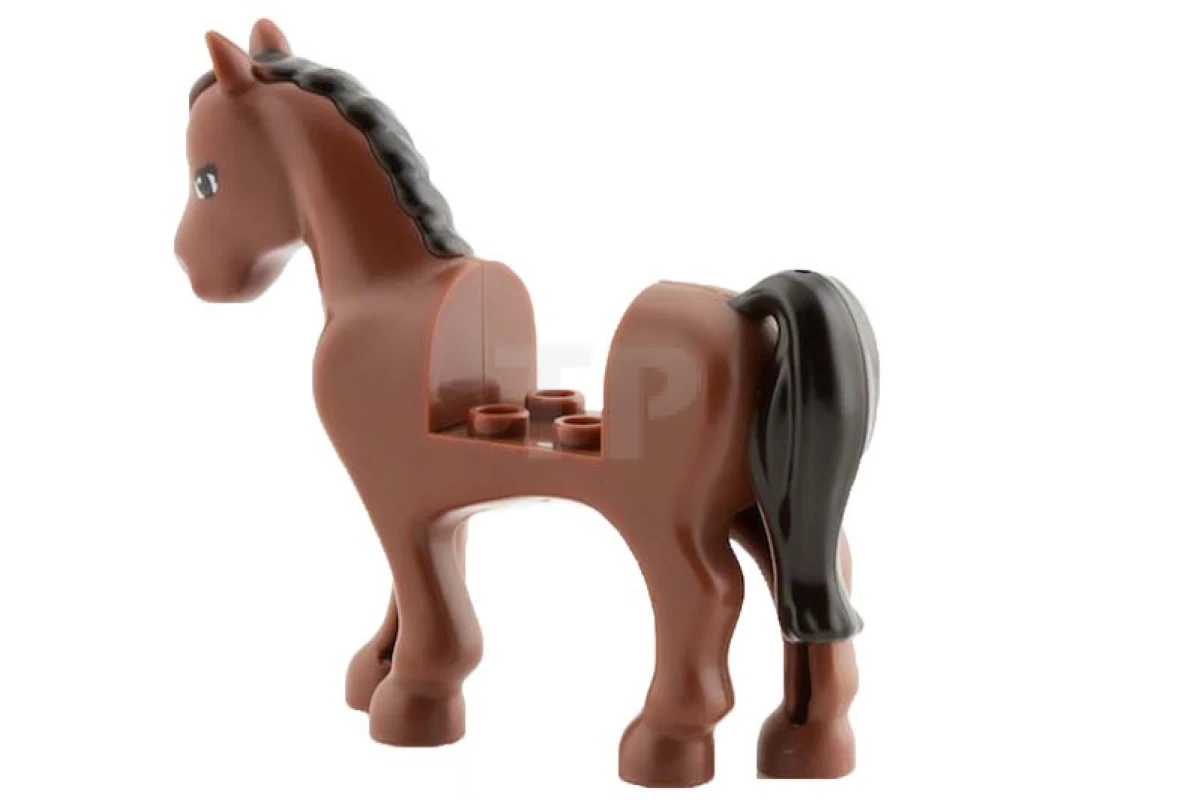 LEGO&reg; 6091695 - 93083c01pb03 - Horse with 2 x 2 Cutout