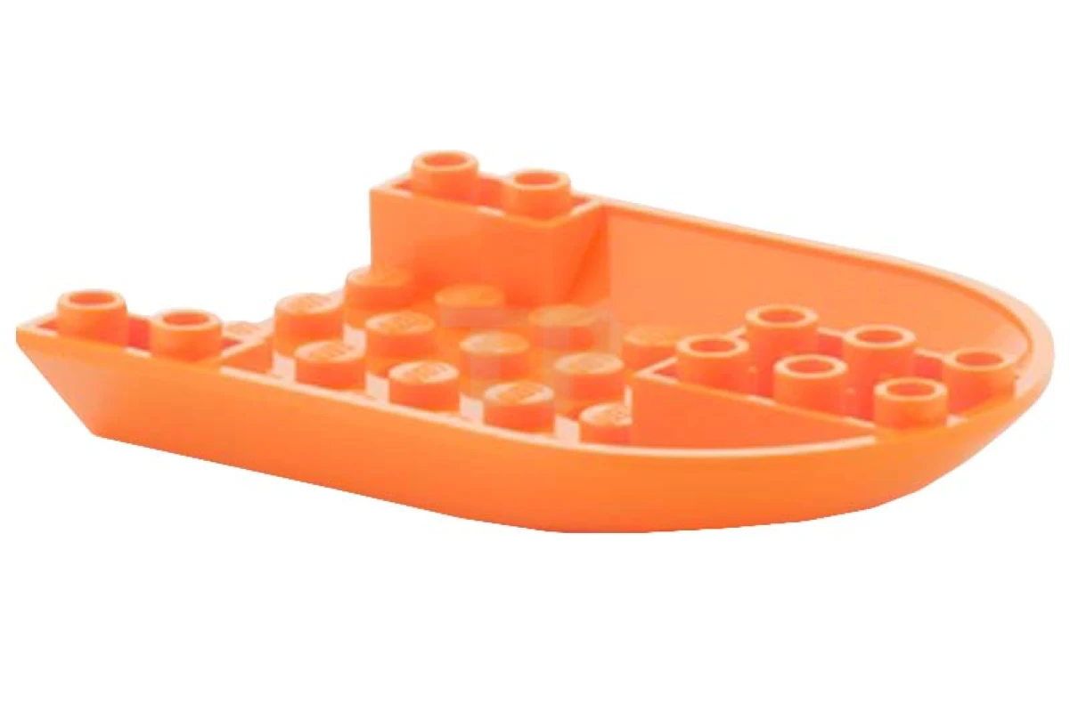 LEGO&reg; 6031895 - 11295 - Fusoliera dell'aereo 6 x 8 Naso - Fondo