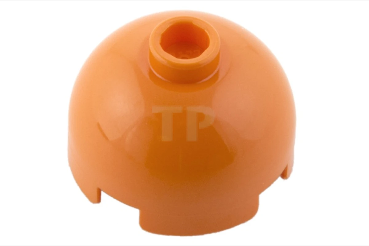 LEGO&reg; 6472019 - 553 - Brick, Round 2 x 2 Dome Top,  with Bottom Axle Holder