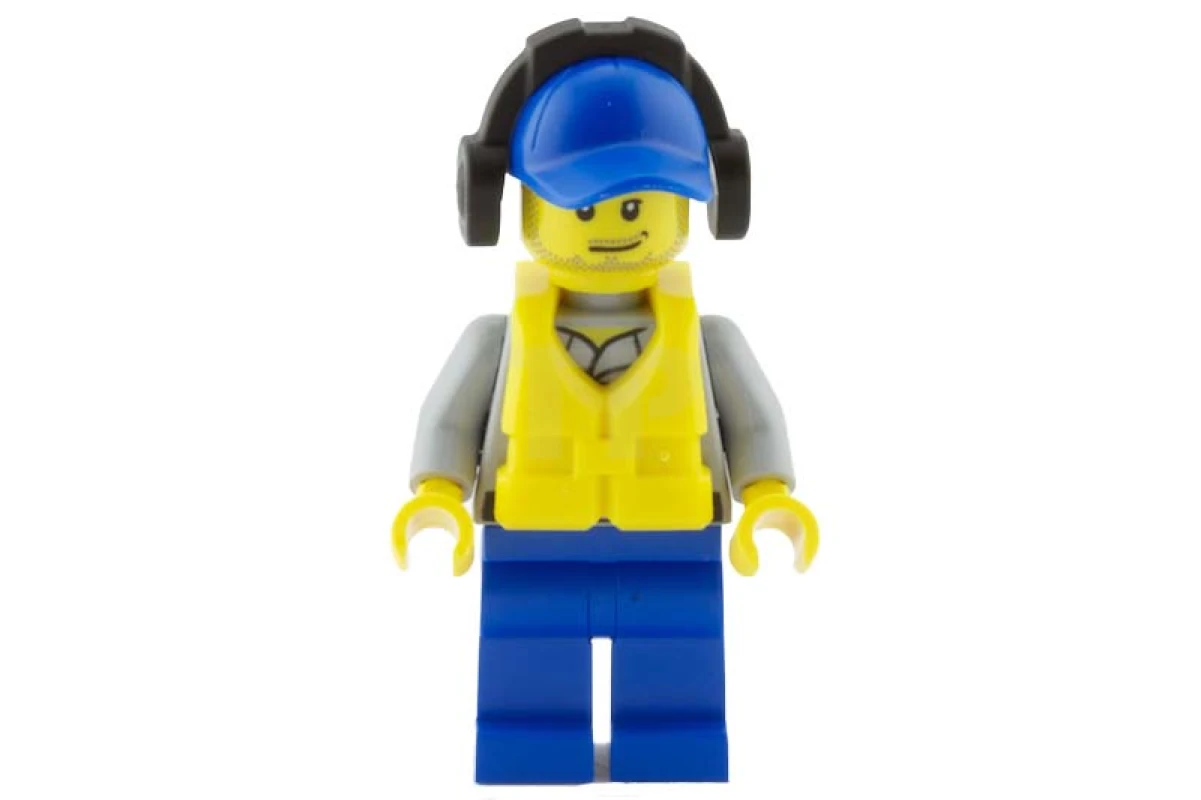 LEGO&reg; cty0418 Coast Guard - Crew Member with Headphones