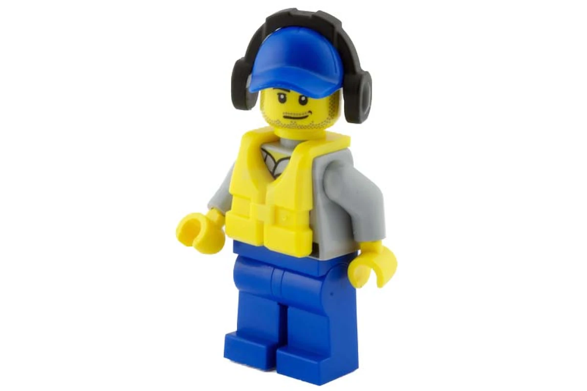 LEGO&reg; cty0418 Coast Guard - Crew Member with Headphones