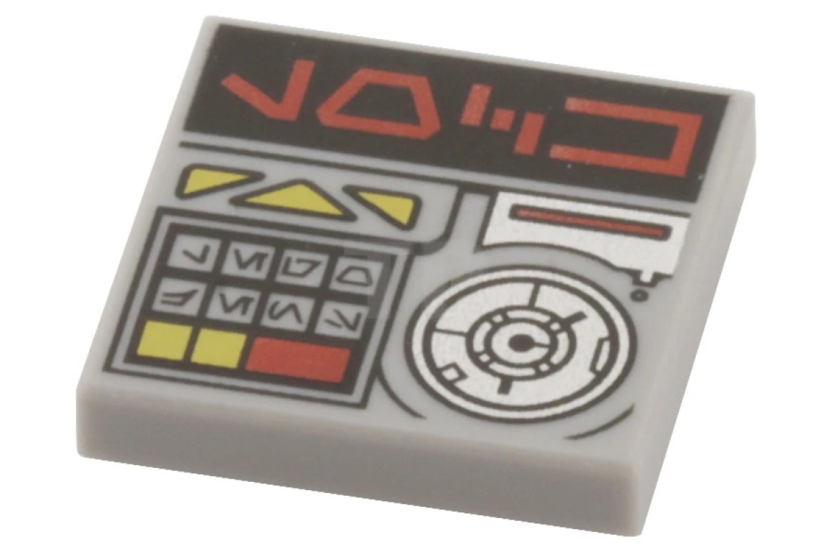 LEGO&reg; 4615837 - 3068pb0378 - Tile 2 x 2 with Key Controls Pattern