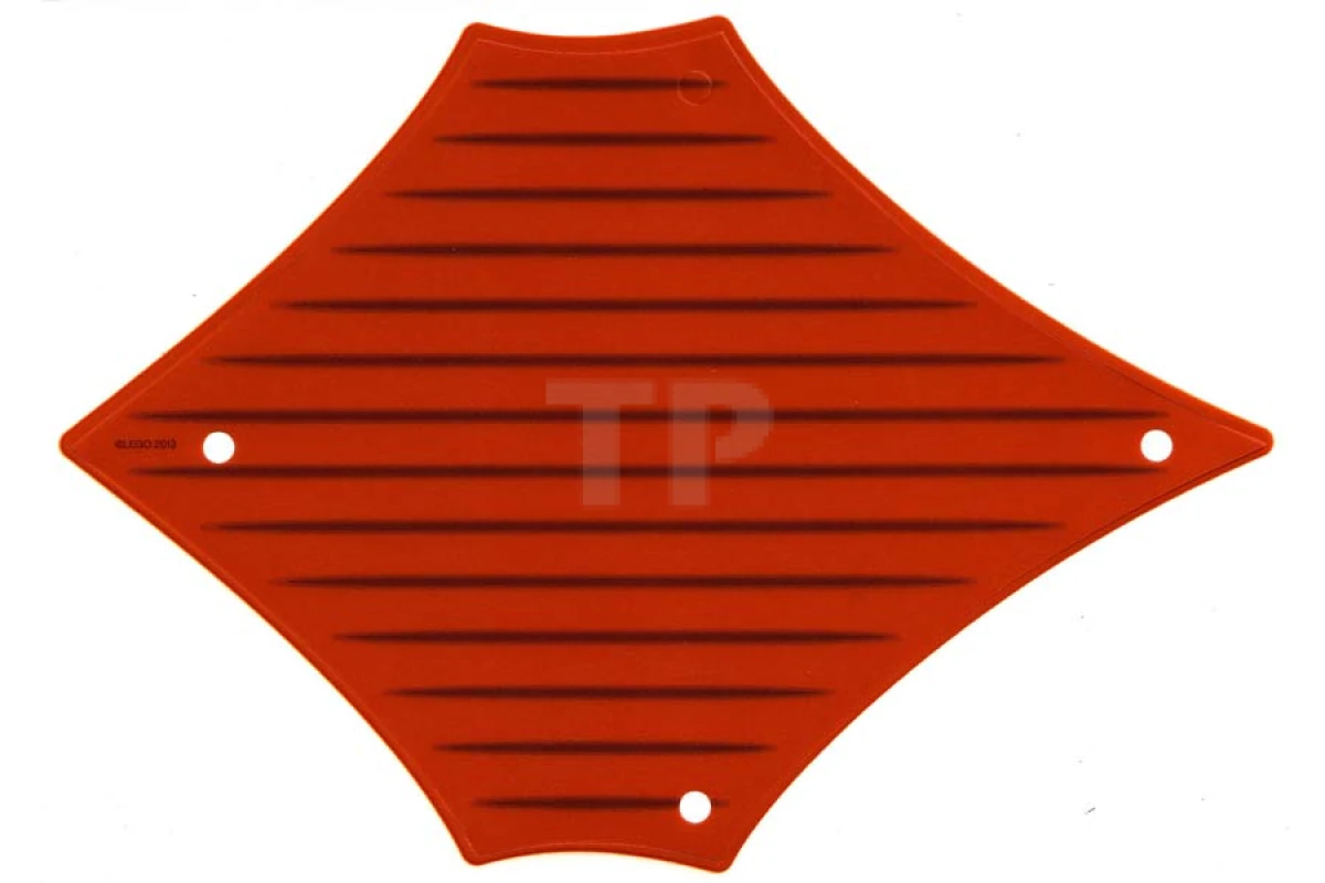 LEGO&reg; 6037325 - 14187 - Voile en plastique 24 x 17 avec motif de lignes brunes