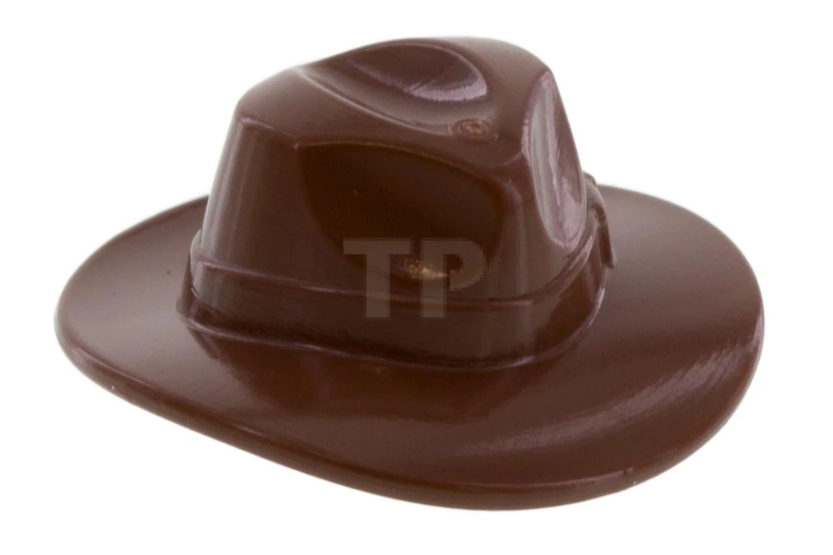 LEGO&reg; 6042868 - 61506 - Minifig, Headgear Hat, Wide Brim Outback Style (Fedora)