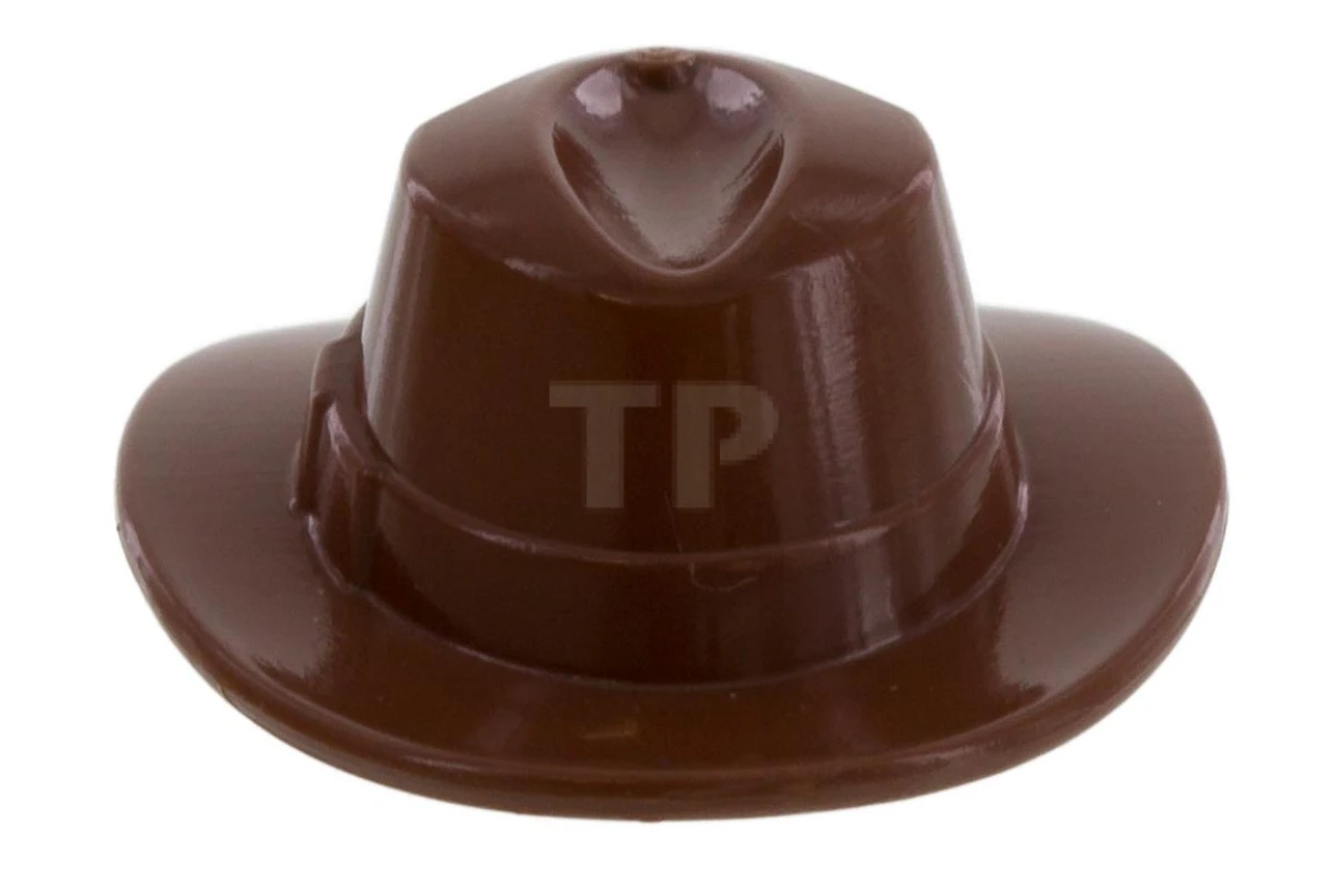 LEGO&reg; 6042868 - 61506 - Minifig, Headgear Hat, Wide Brim Outback Style (Fedora)