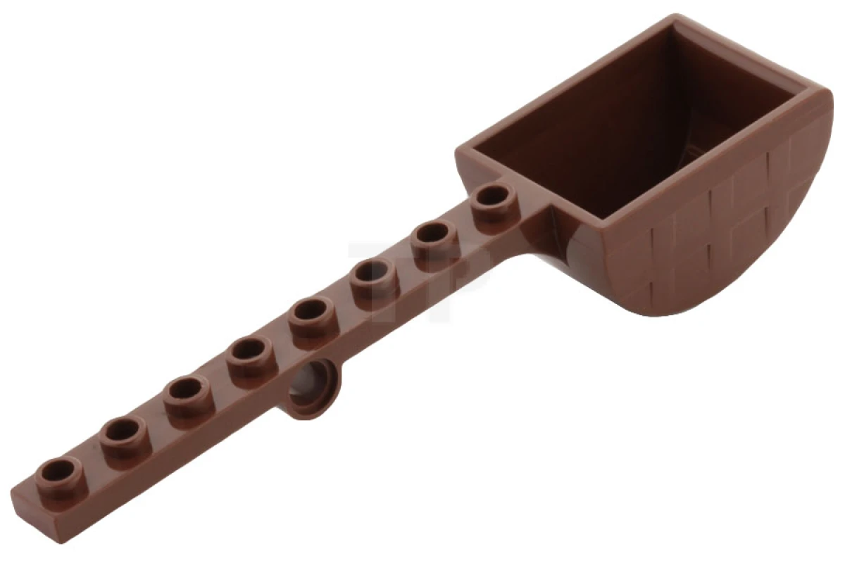 LEGO&reg; 6037499 - 30275 - Plate, Modified 1 x 8 with Hole and Bucket (Catapult)