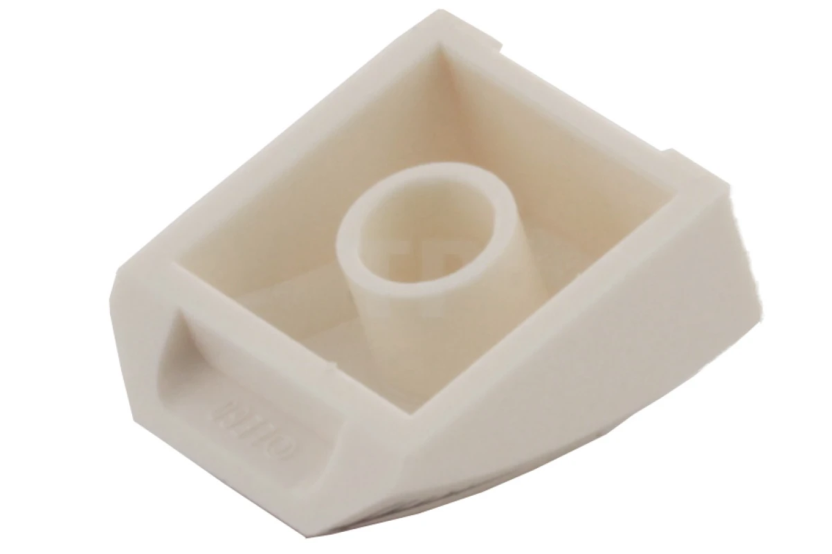 LEGO&reg; 4622547 - 30602pb052 - Slope 2 x 2 Curved with Rim and Asian Characters Pattern