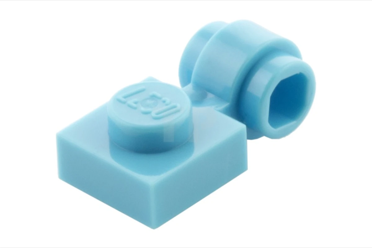 LEGO&reg; 6104436 - 4081b - Piastra 1 x 1 con anello - Spessa
