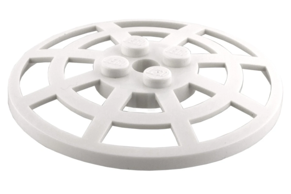 LEGO&reg; 6024943 - 4285b - Dish 6 x 6 Inverted (Radar) Webbed - Type 2 (underside attachment positions at 90 degrees)