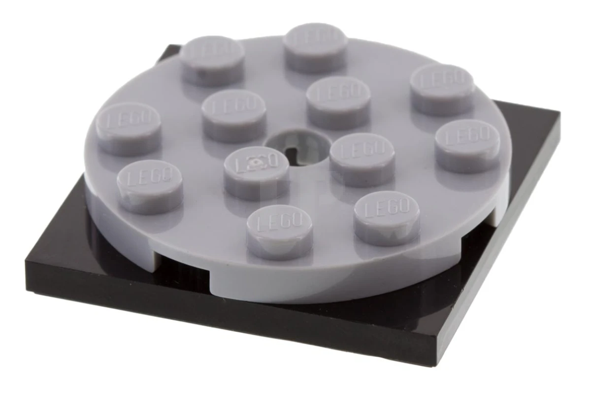 LEGO&reg;  - 60474c01 - Turntable 4 x 4 x 2/3 with Square Base, Locking - Complete Assembly