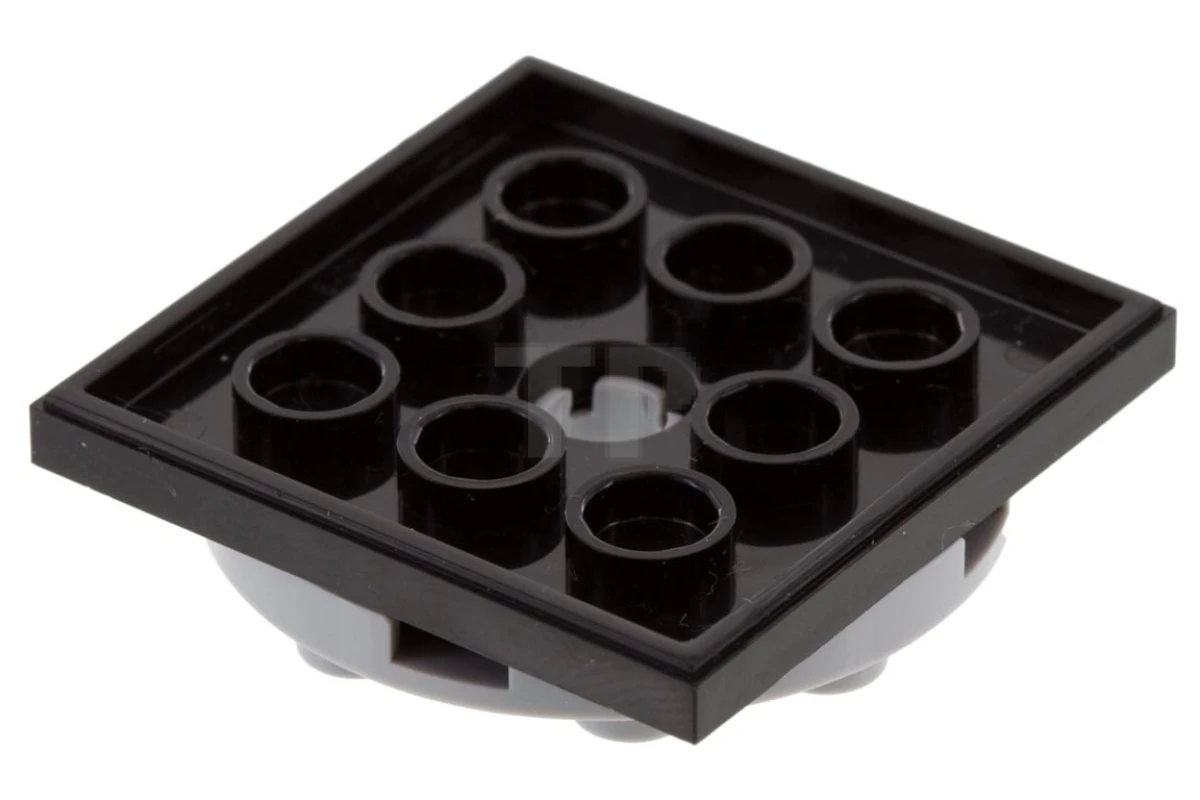 LEGO&reg;  - 60474c01 - Turntable 4 x 4 x 2/3 with Square Base, Locking - Complete Assembly